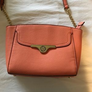 Barely used peach/ salmon color purse